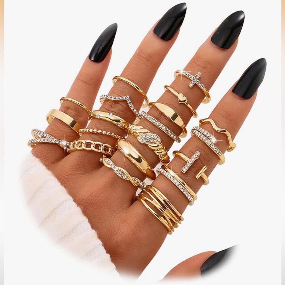 Assorted rings sizes‎ 7&8 NWOT